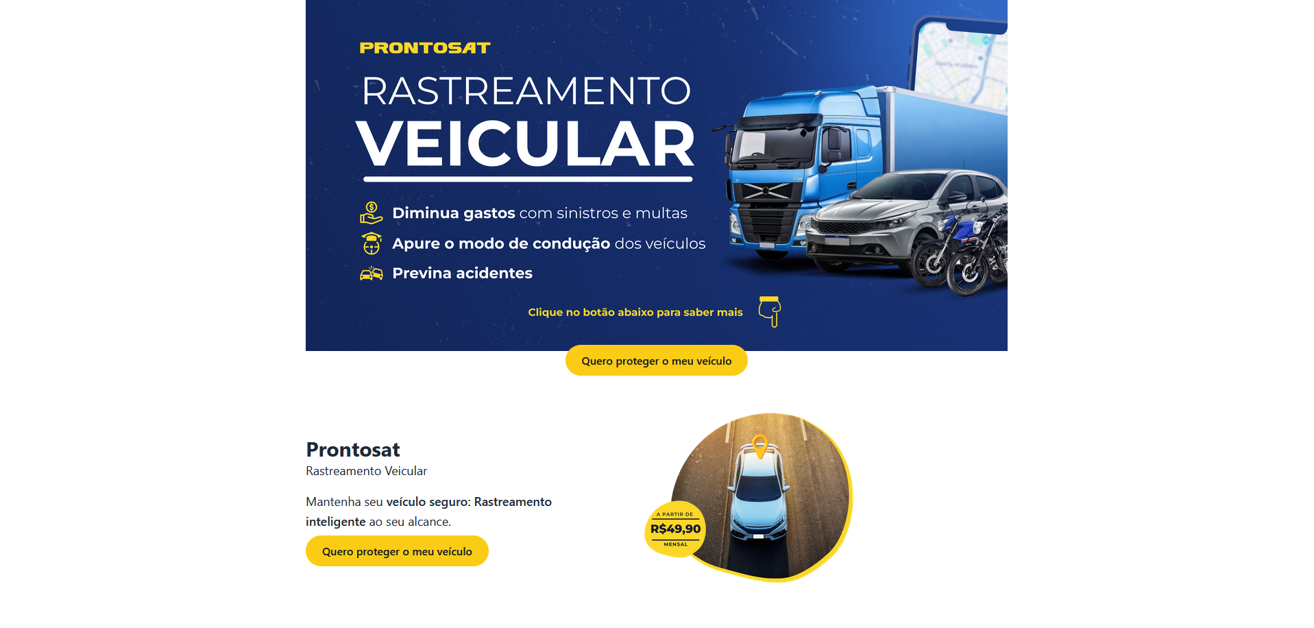 Logo do projeto Prontosat